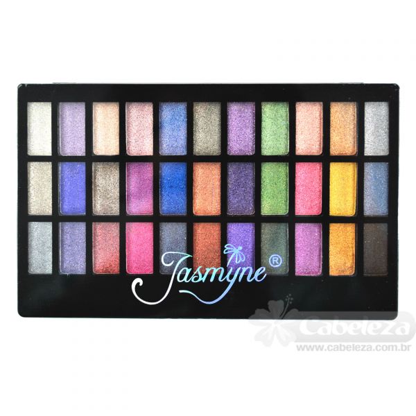 Jasmyne Kit Maquiagem - Sombra 3D com 33 Cores V920 - 1