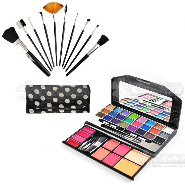 Kit 24 Sombra Maquiagem 3D Estojo Any Color Atacado Oferta - Paleta de  Sombras - Magazine Luiza