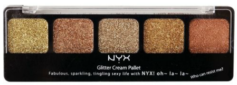 NYX PALETA GLITTER CREAM -BRONZE GODDESS